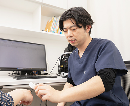 03.ニキビ・たこ・蕁麻疹などは、やはりとくに多いお悩みなのでしょうか